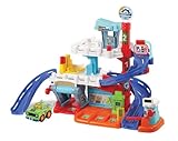 VTech Toot-Toot Drivers Fix & Fuel Garage, Car Tracks Kids With Lights And Sounds, Musical Toy, Suitable Boys & Girls 12 Months, 2, 3, 4 + Years, English Version