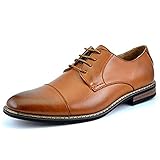 Bruno Marc Mens Oxfords Shoes Men's Lace-ups Formal Dress Shoes for Men in Smart Cacual Shoes for Walking,Prince-6,Brown,10 UK /11 US