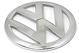 Genuine VW Front Grill Badge Emblem Chrome - 5G0853601 2ZZ