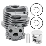 Ollanoos 581476102 581476103 Cylinder Piston Kit, Replacement for Husqvarna K760 K770 Cut-Off Concrete Saw, Replaces 5814761.01, 5814761.02, 5814761.03