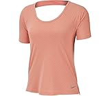 Nike Women Breathe Miler Running Top - Pink Quartz/Reflective Silver, Small