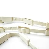 Roll Out 53mm Rubber Bed Slat Holders Strips (Pair)