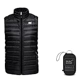 Mac in a Sac Alpine Mens Down Gilet - Black - L