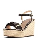 Ted Baker Women's Gia Heeled Sandal, Black Overflow, 7 UK