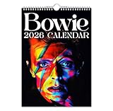 The Calendar King // David Bowie - ART - A4 Size 2026 Wall Calendar