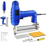 Electric Staple Nail Gun, 2 in 1 Heavy Duty Staplers & Tackers, Corded Brad Nailer/Stapler/Nailer Tacker, Electric Brad Nailer, Nailers & Staplers, Household Power Woodworking Tool, Blue