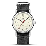 LN LENQIN Mens Watches Military Watch Analog Quartz Watches for Men Army Tactical Sports Field Watch Easy Reader 38 mm Waterproof Men's Wrist Watches with Nylon Band