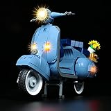 Lego 10298 Vespa 125 LED Light Set - Compatible with Vespa Model Kit, Decorative Toy Light for Adults