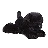 Aurora, 31295, Mini Flopsies Blackie Black Labrador Dog, 8in, Soft Toy, 8"