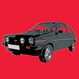 Retro Motor Company Ford Fiesta MK1 XR2 Greeting Card