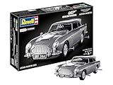 Revell 07746 James Bond Aston Martin DB5 (Click System) 1:24 Scale Unbuilt, Pre-Coloured, Click-Together (Non-Glue), Plastic Model Kit