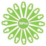 FourShow 50Pcs【PA6】 Plastic Blades Compatible with Gtech Grass Trimmer Strimmer ST01 ST02 ST04 ST05 ST20 GT3.0 GT4.0 GT50