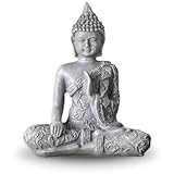 Zen'Light SBM1 grey stone meditation Buddha1 figurine 10 x 5 x 12 cm