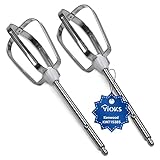 VIOKS Whisk Whisk Replacement for Kenwood KW715385 for Hand Mixer Hand Mixer Stirring Sticks for Hand Mixer Whisk Right Left Replacement Parts and Accessories for Kenwood Mixer