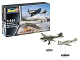 Revell 03770 Messerschmitt Bf109E & Junkers Ju87B Stuka 1:144 Scale Unbuilt/Unpainted Plastic Model Kit