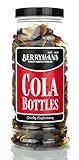 Original Cola Bottles Retro Sweets Gift Jar by Berrymans Sweet Shop - Classic Sweets, Traditional Taste.
