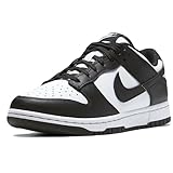 Nike Men's Dunk Low Retro Sneaker, White Black White, 9 UK
