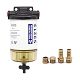 AOOSL Fuel Filter Marine Fuel Water Separator With Clear Bowl Replacement for Marine Outboard Motor Mercury Replaces S3213