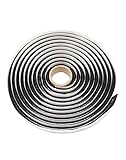 QWORK® 1 Piece Butyl sealant Tape 9.5mm Diameter x 13ft, Black Butyl sealant Rubber for Automotive Truck Headlight Window Door Windshield