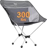 TIMBER RIDGE XL Lightweight Compact Folding Chair, Oversized Seat for Festivals, Campsites, Tailgates, Extra Wide, 300 lbs Support