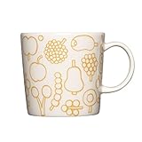 Iittala Birdie 1062498 Porcelain Mug from The Oiva Toikka Collection in Yellow 0.3 L