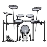 Roland VQD106PADS V-Drums | 5-Piece Electronic Quiet Design Drum Pad Set | Perfect for Home Practice | Up To 75% Noise Reduced Pads | Compatible with TD-07, TD-27, TD-50X & V71 Sound Modules