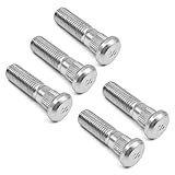5PCS Wheel Studs, 49mm Long & M12x1.5 Wheel Stud and Lug Nuts Compatible with Honda CR-V, Accord, Pilot, Civic, HR-V, Odyssey,Crosstour & Acura RDX, TLX, TL, RL, TSX, NSX, CL