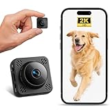 Mini Spy Camera WIFI Hidden | Magnetic Hidden Camera, FREE Cloud Storage, Motion Detection & Night Vision Indoor Use