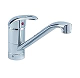 Bristan J SFSNK EF C Java Single Flow Easyfit Kitchen Sink Mixer Tap with Swivel Spout, Chrome