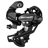Shimano Tourney TX RD TX800 7/8-Speed Rear Derailleur, Black 2016 Mountain Bike