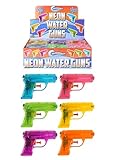 Henbrandt 2 x Mini Water Pistols 11cm Kids Toys Summer Fun Paddling Pool Garden Party Water Gun Pocket Money Toy Outdoor Game Party Favour Loot Bag Fillers for Boys and Girls