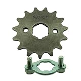 STONEDER 420 20mm ID Front Engine Sprocket Gear For Chinese ATV Quad Pit Dirt Monkey Bike 50 70 90 110 125 140 150 160 cc GPX Orion SSR SDG YCF Stomp Thumpstar Taotao Kayo (420-15 Tooth-20mm)