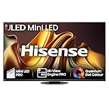 Hisense 75 Inch Mini-LED Smart TV 75U8NQTUK, Quantum Dot Colour, Dolby Vision IQ & Atmos, iMax Enhanced, 2.1.2 Channel Speakers and Vidaa OS with Freely, Youtube, Netflix and Disney+ (2024 Model)