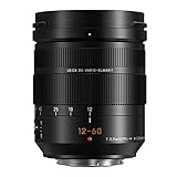 Panasonic LUMIX Professional 12-60mm Camera Lens, Leica DG Vario-ELMARIT, F2.8-4.0 ASPH, Dual I.S. 2.0 with Power O.I.S, Mirrorless Micro Four Thirds, H-ES12060 (Black)