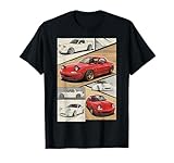 Kawaii MX-5 NA Red Japanese 90s Tuning Racing Sports Car T-Shirt