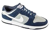 NIKE IB3079-400 Dunk Low Men Obsidian/White-LT Smoke Grey UK 8
