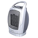 Portable Electric Space Heater, 1500W Ceramic Heater with Overheat Protection, Thermostat, 3 Modes, Silent Space Heater for Room Home Bedroom Office Desk TOUGH MASTER