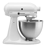 KitchenAid MIXER TILT-HEAD 4.3L - CLASSIC - WHITE 5K45SSBWH