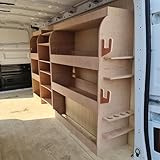 Renault Trafic SWB Full Driver Side Racking System with Shelves