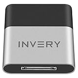 INVERY DockLinQ Pro 30 Pin Bluetooth 5.0 Adapter Receiver for Bose Sounddock and Other 30pin iPod iPhone Music Docking Station(not for cars)