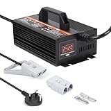 Forklift Battery Charger 24V 20A, Forklift Charger 24 Volt with Trickle Charging, Anderson Plug,LCD Display 24V Lead Acid Battery Charger for Pallet Jack, Forklift, Floor Scrubber, Scissor Lifter