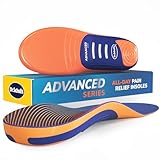 Dr. Scholl’s Advanced Pain Relief Insoles for Men & Women, Heavy Duty Orthotics Inserts for Work Shoes & Boots, Plantar Fasciitis & Arch Support, Shock-Absorbing, Supports up to 150kg, F UK 9-9.5