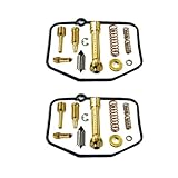 YUQUDGELKY Motorcycle Carburetor Repair Kit Needle Valve Gasket For YAMAHA TZR250 TZR 250 2MA 1KT 1986-1995 1996 1997 1998 1999(Style A)