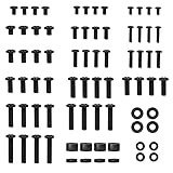 BONTEC Universal TV Mounting Hardware Kit Compatible with Most TVs Up to 80 inch, Includes M4, M5, M6, & M8 TV Screws, Washers & Spacers, Works with Any TV Wall Bracket, Monitor & TV Stand