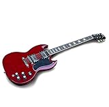 Fernandes Burny RSG-55-63 Electric SG Guitar Cherry Red