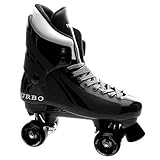 Ventro Pro Turbo VT01 Quad Roller Skates Black Size 4 UK