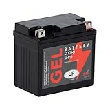 Landport Gel Starter Battery 12 volt, 4 Ah/10hr, 80 CCA With Gel Technology-Ideal For Motorcycles & Powersport Vehicles Fits Yamaha WR 250 X (DG20) 2007- MG LTX5-3