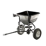 Cobra TS45 Tow Behind Fertiliser Seed Salt Spreader Poly Hopper Ride On Tractor