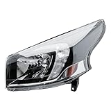 Replacement Passenger Left Side N/S Headlight Head Lamp Electric Adjustment with DRL 6 pins for Vauxhall Vivaro 2014-2019