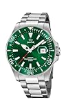 JAGUAR Watch Model J860 / B from The Executive Collection, 43.5 mm Green case with Steel Strap for Men J860/B